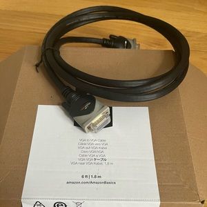 VGA to VGA cable adapter